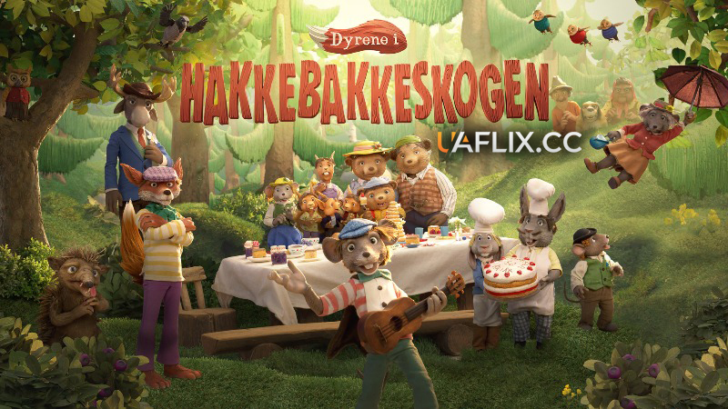 У лісі Гуккібукі / In the Forest of Huckybucky / Dyrene i Hakkebakkeskogen