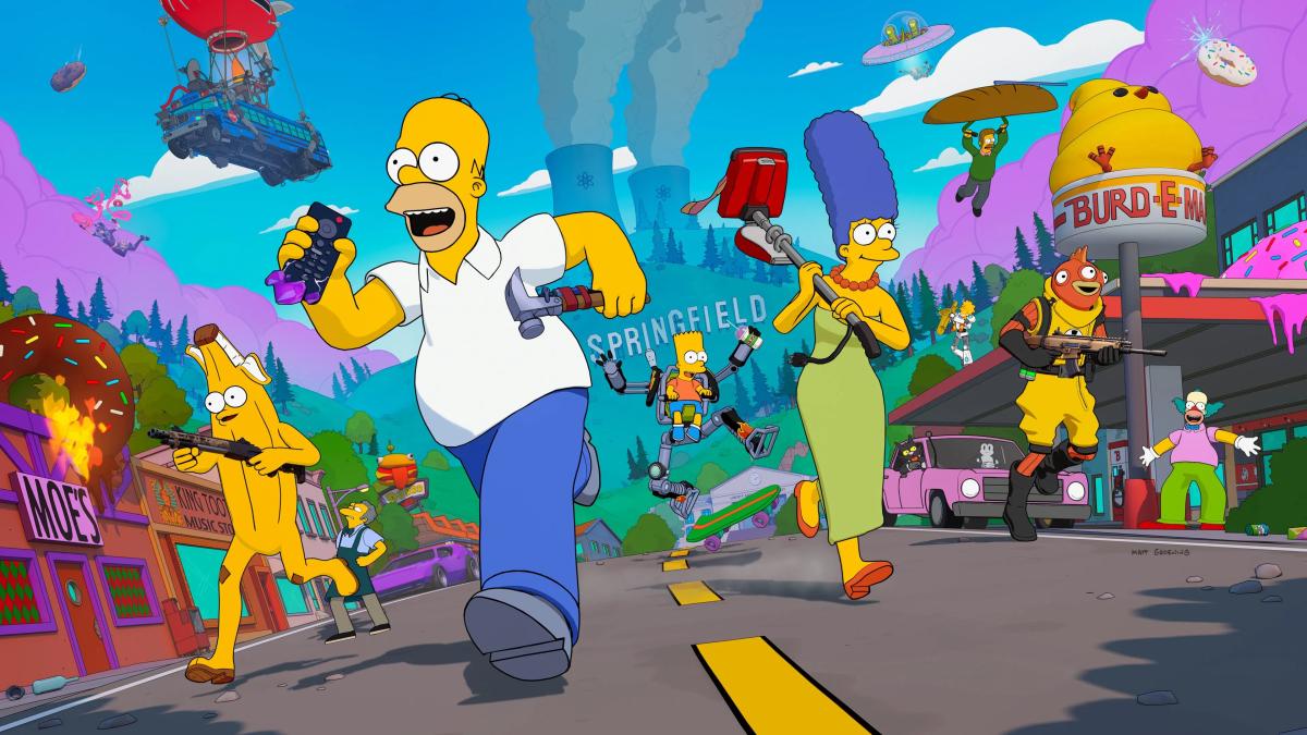 Сімпсони в Фортнайт / Fortnite x Сімпсони / Fortnite x the Simpsons