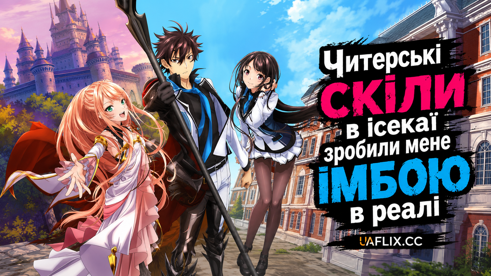 Читерські скіли в ісекаї зробили мене імбою в реалі / I Got a Cheat Skill in Another World and Became Unrivaled in the Real World, Too